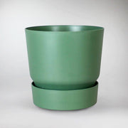 Recycled Coaster Pot Ø 21 cm - Green - Bloombox Club