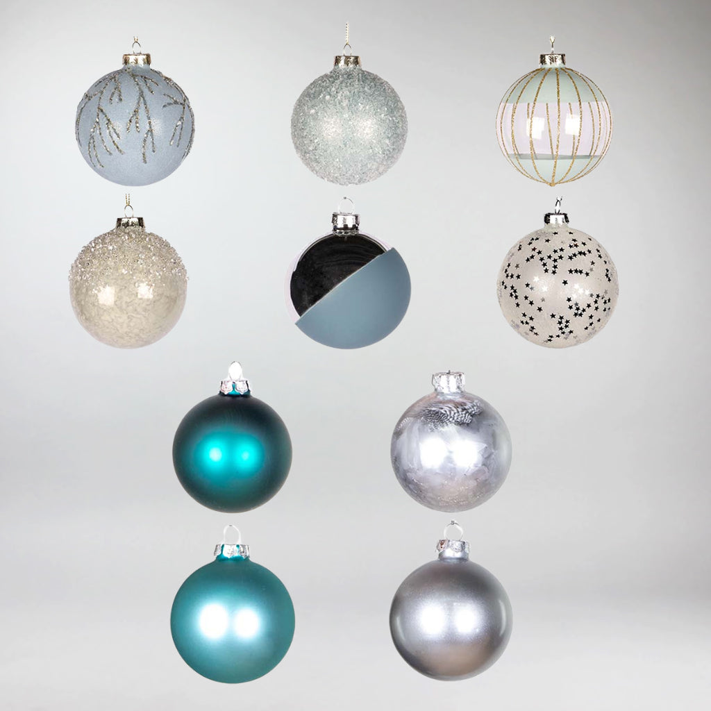 Baubles Glass 24 pcs
