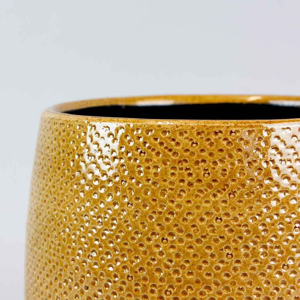 ochre plant pot Venti Ochre Plant Pot