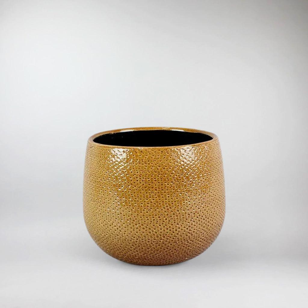 large ochre plant pot Venti Ochre Plant Pot
