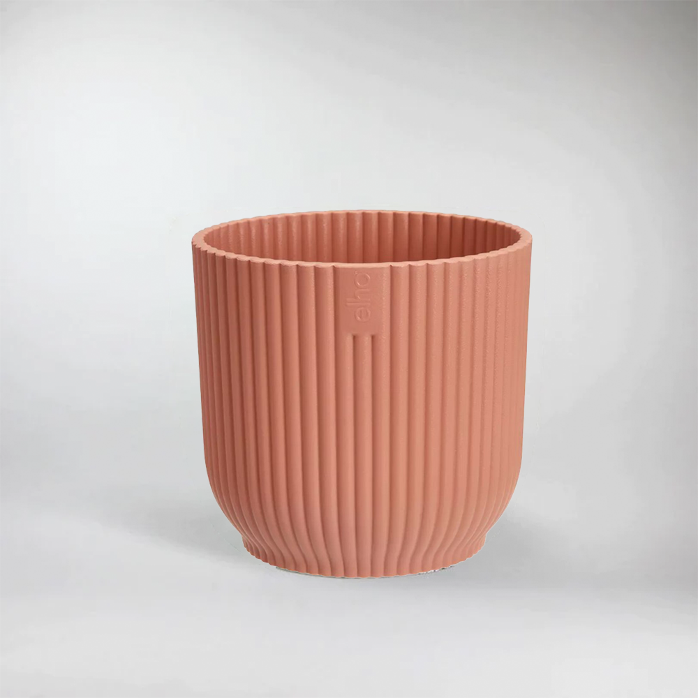 coral plant pot Elho Coral Pot: Stylish Accent for Your Indoor Plants – Bloombox Club